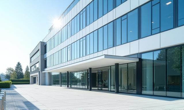 Moderne B&uuml;roumgebung in Z&uuml;rich